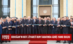 Erdoğan’ın KKTC ziyareti ve Cumhuriyet Yerleşkesi'nin açılışı Rum tarafında geniş yankı buldu
