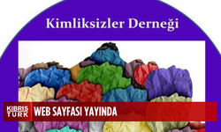 Kimliksizler Derneği’nin web sayfası yayında