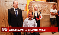 Cumhurbaşkanı Tatar, Geçmişten Günümüze Mezunlar Sergisi ve Konseri’ne katıldı