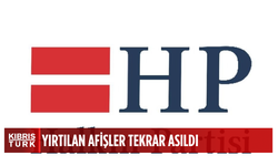 Halkın Partisi: “Yırtılan afişler yeniden asıldı”