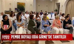 Başaran Düzgün’ün Pembe Boyalı Oda romanının tanıtımı Girne’de yapıldı