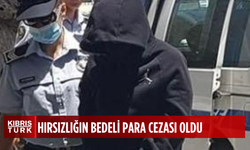 Hırsızlığa Para Cezası!
