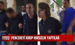 Pencereyi kırıp içeri girdiler, ne buldularsa aldılar