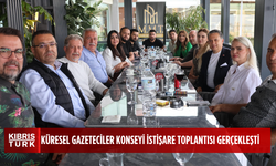 Küresel Gazeteciler Konseyi KKTC istişare toplantısı Girne'de gerçekleşti.