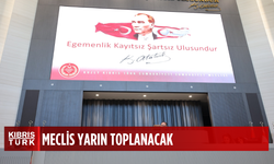 Cumhuriyet Meclisi yarın toplanacak