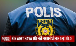 Beyarmudu Kara Geçiş Kapısı’nda bavulunda bin adet hava tüfeği mermisi ele geçirilen kişi tutuklandı