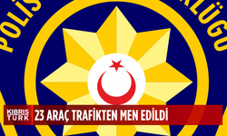 Trafik denetimlerinde 289 sürücü rapor edildi, 23 araç trafikten men edildi