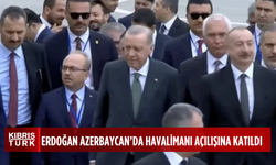 Cumhurbaşkanı Erdoğan Azerbaycan'da: Laçın Uluslararası Havalimanı'nı açtı