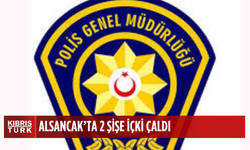 2 şişe içki çaldı, tutuklandı