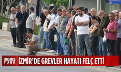İzmir'de grevin ikinci günü: Duraklarda yine yoğunluk oluştu