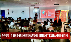 Güvenli internet kullanım eğitimi 40 okulda 4 bin öğrenciye verildi