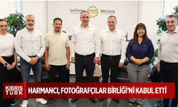 Harmancı, Fotoğrafçılar Birliği’ni kabul etti