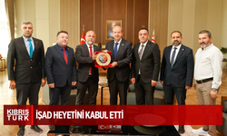 Cumhurbaşkanı Ersin Tatar, İŞAD heyetini kabul etti