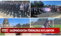 19 Mayıs Gazimağusa’da da törenle kutlandı
