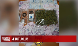 133 gram uyuşturucuyla yakalandılar: 4 tutuklu!