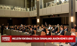 Meclis'in yapımı 3 yılda tamamlanan binası bugün faaliyete geçti