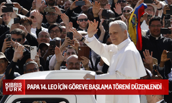 Vatikan'da Papa 14. Leo için göreve başlama töreni düzenlendi