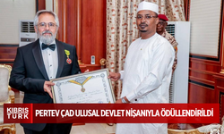 Raşit Pertev Çad Ulusal Devlet Nişanıyla ödüllendirildi