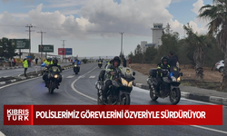 Trafik Polislerimiz Görevlerini Özveriyle Sürdürüyor