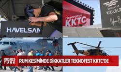 Rum kesiminde dikkatler TEKNOFEST KKTC'de