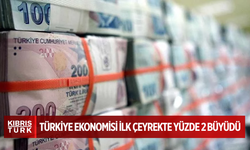 Türkiye ekonomisi ilk çeyrekte yüzde 2 büyüdü