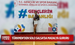 Didem Türkmen’den Solo Salsa’da Madalya Gururu