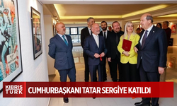 Cumhurbaşkanı Tatar, Elif Varol Ergen’in “Görünmeyen Kızlar” sergisine katıldı