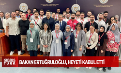 Dışişleri Bakanı Ertuğruloğlu, YTB Başkanı Eren ve Avrupa’dan gelen gençleri kabul etti