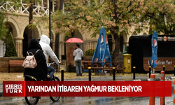 Yarından itibaren yağmur bekleniyor