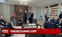 Yılmaz: "Rum tarafıyla her alanda iş birliği yapılabilir ve ortak projeler geliştirilebilir. Gerçekçi olmamız lazım"