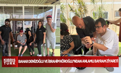 Bahar Denizoğlu ve İbrahim Köroğlu’ndan anlamlı bayram ziyareti