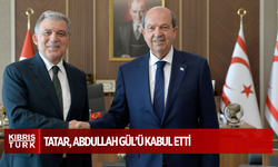 Cumhurbaşkanı Tatar, Abdullah Gül’ü kabul etti