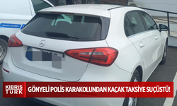 GÖNYELİ POLİS KARAKOLUNDAN KAÇAK TAKSİYE SUÇÜSTÜ!