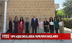 KKTC’de aşı takvimine dahil edilen HPV aşısı okullarda yapılmaya başlandı