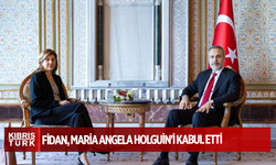 Hakan Fidan, Maria Angela Holguin'i kabul etti