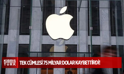 Apple yöneticisinin tek cümlesi 75 milyar dolar kaybettirdi!