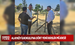 Alayköy İlkokulu’na Dört Yeni Derslik Müjdesi!
