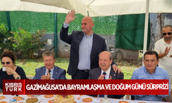 Gazimağusa’da Bayramlaşma ve Doğum Günü Sürprizi
