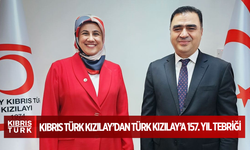 Kıbrıs Türk Kızılay’dan Türk Kızılay’a 157. Yıl Tebriği