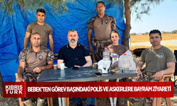 Başkan Bülent Bebek’ten Görev Başındaki Polis ve Askerlere Bayram Ziyareti