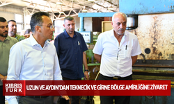 UZUN VE AYDIN’DAN TEKNECİK VE GİRNE BÖLGE AMİRLİĞİNE ZİYARET