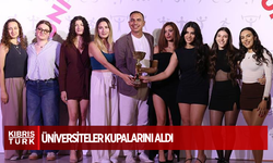 Üniversiteler kupalarını aldı