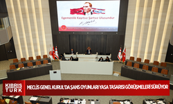 Meclis Genel Kurul'da Şans Oyunları Yasa Tasarısı görüşmeleri sürüyor