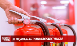 Lefkoşa’da apartman dairesinde yangın: Yangın ikametgah sakinleri tarafından söndürüldü