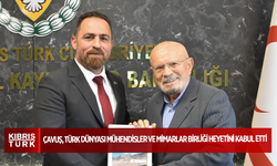 Tarım ve Doğal Kaynaklar Bakanı Çavuş, Türk Dünyası Mühendisler ve Mimarlar Birliği heyetini kabul etti