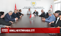 Arıklı, Türk Dünyası Mühendisler ve Mimarlar Birliği heyetini kabul etti