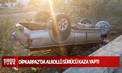 Dipkarpaz’da Alkollü Sürücü Kaza Yaptı: 2 Kişi Yaralandı