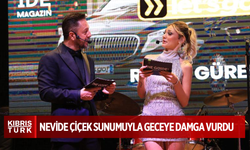Nevide Çiçek Sunumuyla Geceye Damga Vurdu