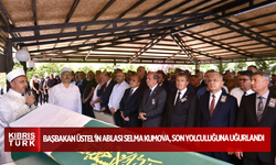 Başbakan Üstel'in ablası Selma Kumova, son yolculuğuna uğurlandı