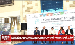 Kıbrıs Türk Medya KKTC adına Azerbaycanın başkenti Bakü'de Medya panelinde temsil edildi